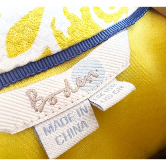 BODEN Talia Mimosa Woodblock Printed Sheath Dress Sz 6 - Picture 7 of 8